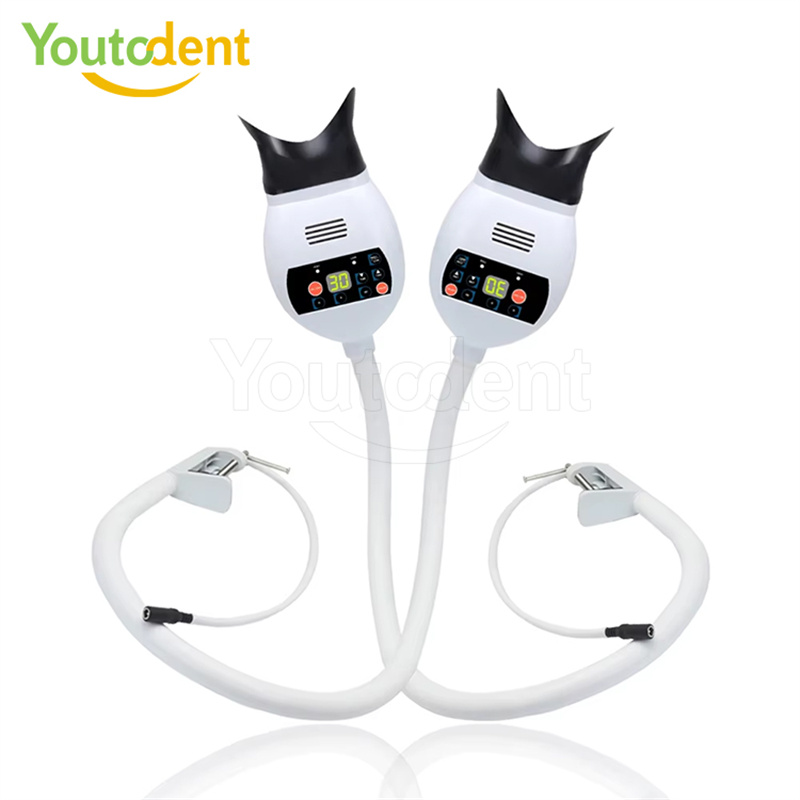 Teeth Whitening With Led Light - Profesyonel Diş 3 Renkli Işık Lambası