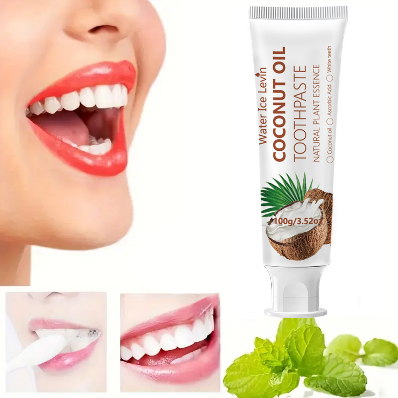 Teeth Whitening Gum - Hindistan Cevizi Yağı Diş Macunu 100g