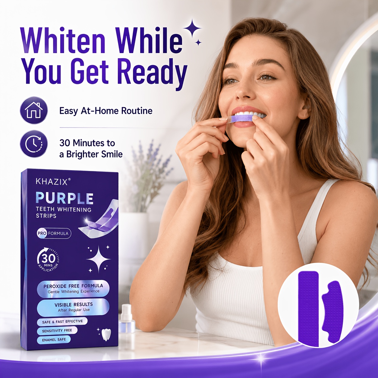 1/10 çift Mor Diş Beyazlatma Ş - Teeth Whitening Retainer incelemesi ve fiyatı