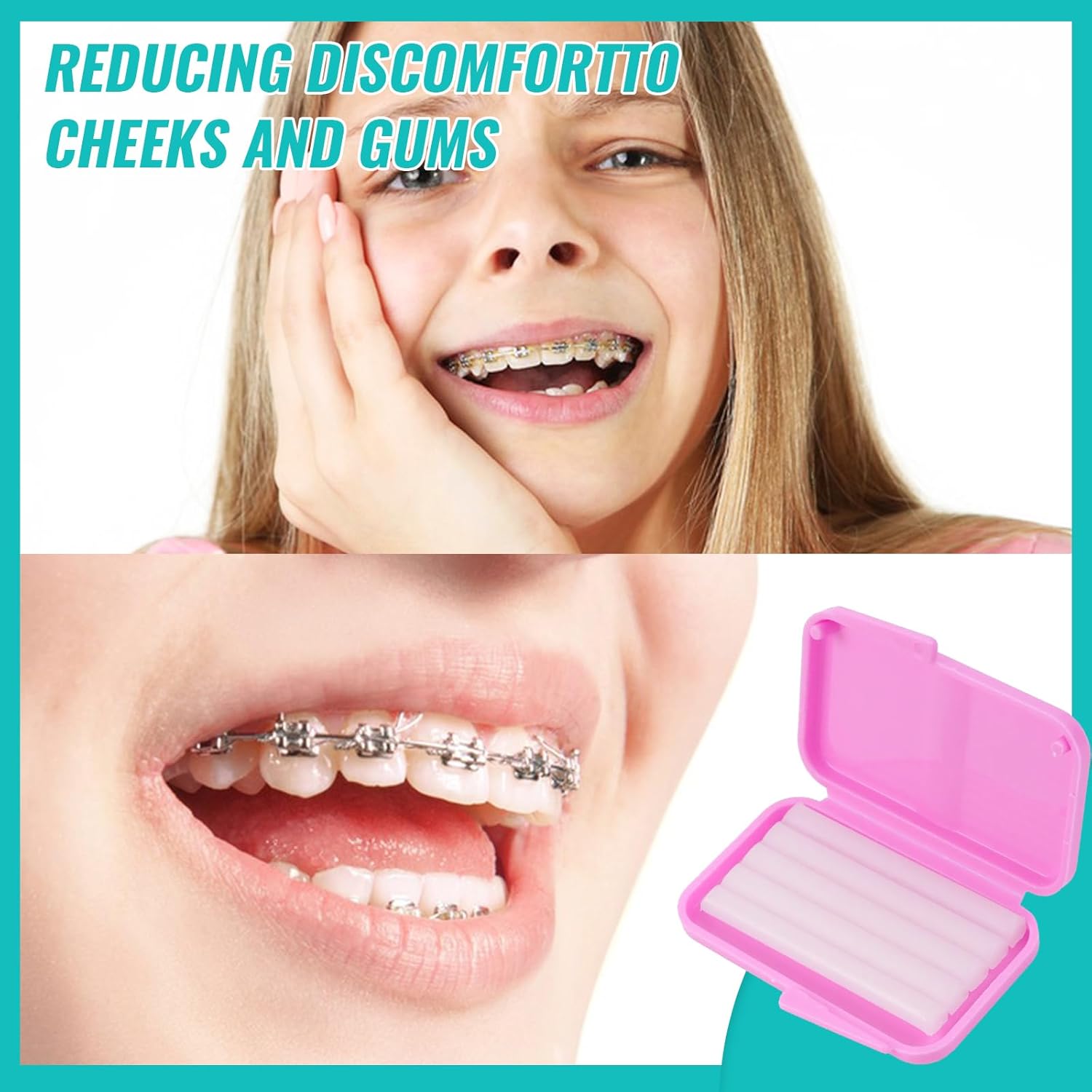 10 kutu diş ortodonti rahatlat - Teeth Whitening Gum incelemesi ve fiyatı