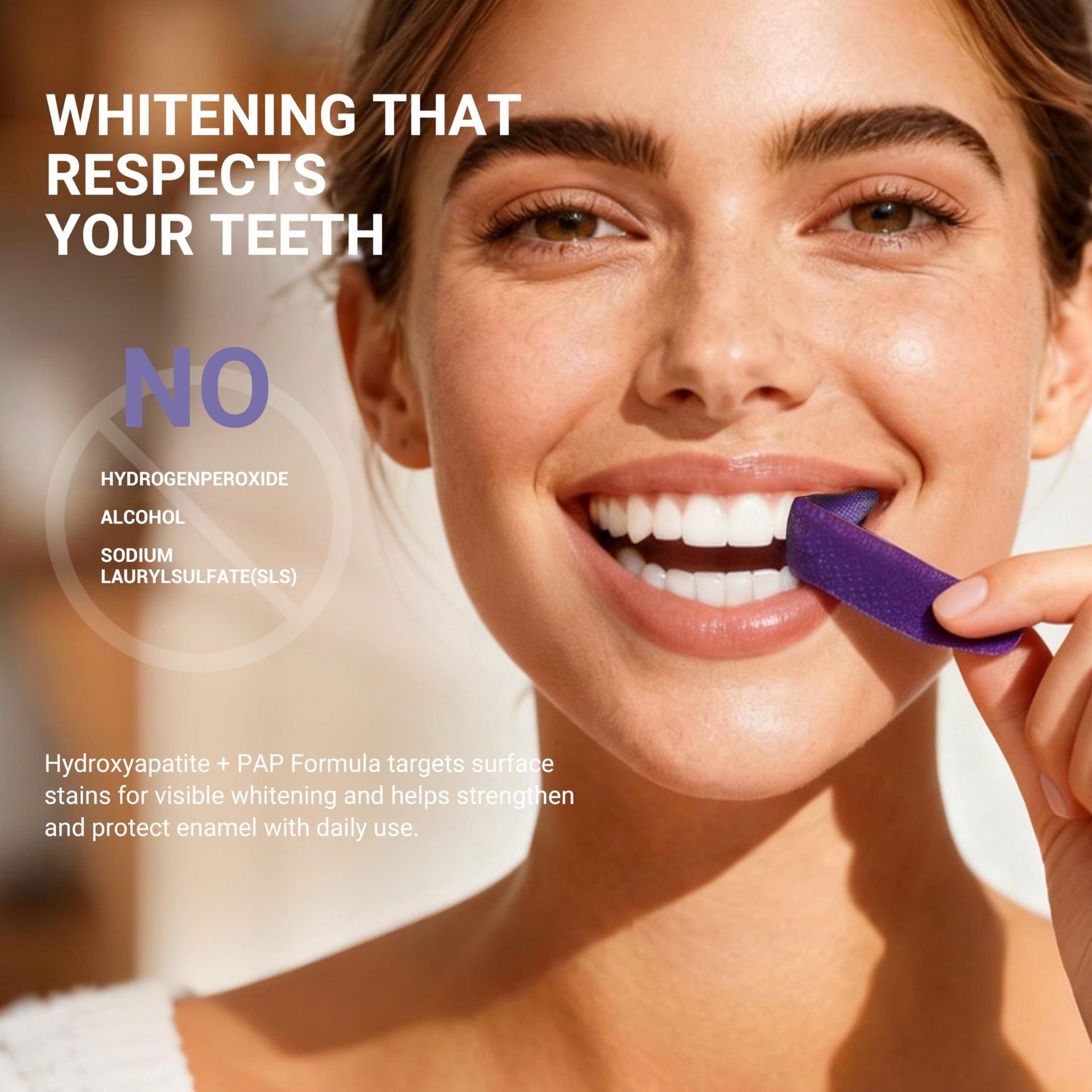 Mor Diş Beyazlatma Bantları 14 - Teeth Whitening Retainer incelemesi ve fiyatı
