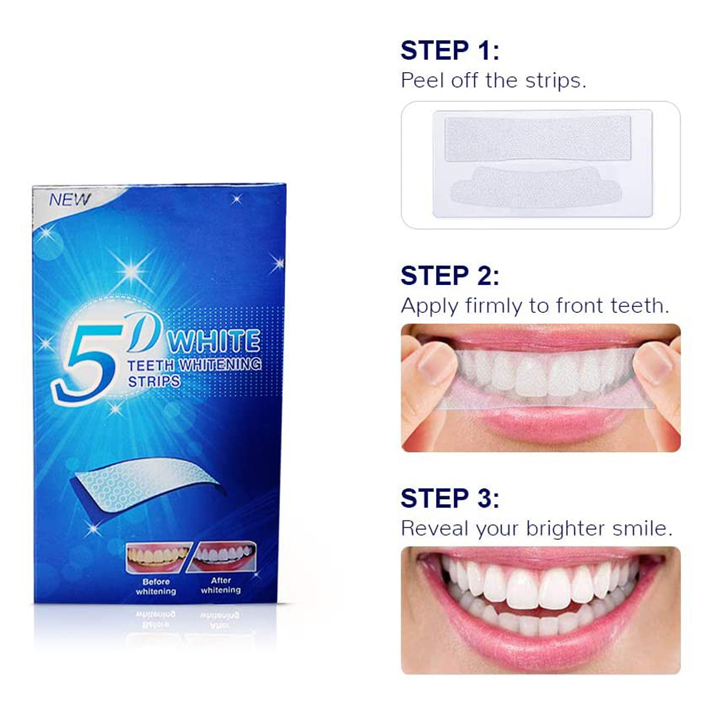 5D Beyaz Diş Beyazlatma Şeridi - Teeth Whitening Singapore incelemesi ve fiyatı